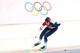 SOCHI, RUSSIA - FEBRUARY 09: Martina Sablikova of the Czech Republic competes during the Women's 3000m Speed Skating event during day 2 of the Sochi 2014 Winter Olympics at Adler Arena Skating Center on February 9, 2014 in Sochi, Russia. (Photo by Quinn