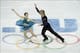 Feb 9, 2014; Sochi, RUSSIA; Meryl Davis and Charlie White (USA) perform in the team ice dance free dance during the Sochi 2014 Olympic Winter Games at Iceberg Skating Palace. Mandatory Credit: Richard Mackson-USA TODAY Sports