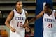 Oct 11, 2013; Newark, DE, USA; Philadelphia 76ers guard Evan Turner (12) celebrates with forward Thaddeus Young (21) during the third quarter against the Boston Celtics at Bob Carpenter Sports Convocation Center. The Sixers defeated the Celtics 97-85. Man