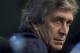 Manuel Pellegrini's Man City will have a big test when they play Barcelona.