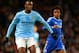 MANCHESTER, ENGLAND - FEBRUARY 03: Willian of Chelsea marshalls Yaya Toure of Manchester City during the Barclays Premier League match between Manchester City and Chelsea at Etihad Stadium on February 3, 2014 in Manchester, England. (Photo by Shaun Bott