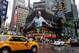 NEW YORK, NY - AUGUST 01: A general view of a billboard showing Welsh professional footballer Gareth Bale of English Premier League club Tottenham Hotspur in Times Square on August 1, 2013 in New York City. (Photo by D Dipasupil/Getty Images)