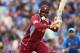 LONDON, ENGLAND - JUNE 11: Chris Gayle of West Indies hits out in his brief innings during the ICC Champions Trophy Group B match between India and West Indies at The Kia Oval on June 11, 2013 in London, England. (Photo by Mike Hewitt/Getty Images)
