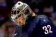 SOCHI, RUSSIA - FEBRUARY 15: Jonathan Quick #32 of United States looks down after a play against Russia in the first period during the Men's Ice Hockey Preliminary Round Group A game on day eight of the Sochi 2014 Winter Olympics at Bolshoy Ice Dome on Fe