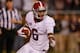 STARKVILLE, MS - NOVEMBER 16: Ha Ha Clinton-Dix #6 of the Alabama Crimson Tide intercepts a touchdown reception intended for Jameon Lewis #4 of the Mississippi State Bulldogs at Davis Wade Stadium on November 16, 2013 in Starkville, Mississippi. (Photo
