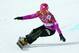 SOCHI, RUSSIA - FEBRUARY 19: Tomoka Takeuchi of Japan competes during the Freestyle Skiing Womens Parallel Slalom on day 12 of the Sochi 2014 Winter Olympics at Rosa Khutor Extreme Park on February 19, 2014 in Sochi, Russia. (Photo by Robert Cianflone/