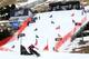 LA MOLINA, SPAIN - JANUARY 19: (FRANCE OUT) Alena Zavarzina of Russia takes 1st place during the FIS Snowboard World Championships Men's and Women's Parallel Giant Slalom on January 19, 2011 in La Molina, Spain. (Photo by Christophe Pallot/Agence Zoom/Ge