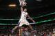 NEW ORLEANS, LA - FEBRUARY 15: Ben McLemore during the Sprite Slam Dunk Contest on State Farm All-Star Saturday Night as part of the 2014 All-Star Weekend at Smoothie King Center on February 15, 2014 in New Orleans, Louisiana. NOTE TO USER: User expressly