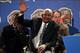 February 24, 2012; Orlando FL, USA; Former player George Iceman Gervin attends the NBA Hall of Fame press conference at the Hilton Orlando. Mandatory Credit: Kim Klement-USA TODAY Sports