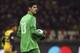 MILAN, ITALY - FEBRUARY 19: Thibaut Courtois of Club Atletico de Madrid looks on during the UEFA Champions League Round of 16 match between AC Milan and Club Atletico de Madrid at Stadio Giuseppe Meazza on February 19, 2014 in Milan, Italy. (Photo by Ma