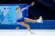 SOCHI, RUSSIA - FEBRUARY 20: Gracie Gold of the United States falls while competing in the Figure Skating Ladies' Free Skating on day 13 of the Sochi 2014 Winter Olympics at Iceberg Skating Palace on February 20, 2014 in Sochi, Russia. (Photo by Ryan Pi