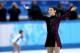 SOCHI, RUSSIA - FEBRUARY 20: Yuna Kim of South Korea reacts after competing in the Figure Skating Ladies' Free Skating on day 13 of the Sochi 2014 Winter Olympics at Iceberg Skating Palace on February 20, 2014 in Sochi, Russia. (Photo by Matthew Stockma