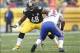 Is Kelvin Beachum talented enough to retain the starting left tackle job? That will determine so much of Pittsburgh's draft strategy.