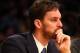 LOS ANGELES, CA - FEBRUARY 19: Injured Los Angeles Lakers player Pa Gasol #16 looks on fromt he bench during the game against the Houston Rockets at Staples Center on February 19, 2014 in Los Angeles, California. The Rockets won 134-108. NOTE TO USER: U