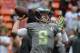 January 26, 2014; Honolulu, HI, USA; Team Sanders quarterback Nick Foles of the Philadelphia Eagles (9) passes the football during warm ups before the 2014 Pro Bowl against Team Rice at Aloha Stadium. Mandatory Credit: Kyle Terada-USA TODAY Sports