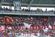 TURIN , ITALY - SEPTEMBER 29: The Torino fans show their support during the Serie A match between Torino FC and Juventus at Stadio Olimpico di Torino on September 29, 2013, in Turin, Italy. (Photo by Valerio Pennicino/Getty Images)