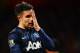 LONDON, ENGLAND - FEBRUARY 12: Robin van Persie of Manchester United reacts during the Barclays Premier League match between Arsenal and Manchester United at the Emirates Stadium on February 12, 2014 in London, England. (Photo by Michael Regan/Getty Ima