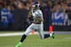 TORONTO, ON - DECEMBER 16: Sidney Rice #18 of the Seattle Seahawks runs after a catch against the Buffalo Bills at Rogers Centre on December 16, 2012 in Toronto, Ontario, Canada.Seattle won 50-17. (Photo by Rick Stewart/Getty Images)