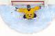 SOCHI, RUSSIA - FEBRUARY 21: Henrik Lundqvist #30 of Sweden celebrates after defeating Finland 2-1 during the Men's Ice Hockey Semifinal Playoff on Day 14 of the 2014 Sochi Winter Olympics at Bolshoy Ice Dome on February 21, 2014 in Sochi, Russia. (Phot