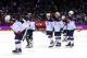 SOCHI, RUSSIA - FEBRUARY 21: The United States reacts after losing 1-0 to Canada during the Men's Ice Hockey Semifinal Playoff on Day 14 of the 2014 Sochi Winter Olympics at Bolshoy Ice Dome on February 21, 2014 in Sochi, Russia. (Photo by Martin Rose/G