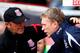 STOKE ON TRENT, ENGLAND - MAY 01: Manager David Moyes of Everton greets manager Tony Pulis of Stoke City at the start of the Barclays Premier League match between Stoke City and Everton at Britannia Stadium on May 1, 2010 in Stoke on Trent, England. (P
