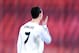 BILBAO, SPAIN - FEBRUARY 02: Cristiano Ronaldo of Real Madrid CF reacts as he leaves the pitch after being shown a red card by the referee Ayza Gamez during the La Liga match between Athletic Club and Real Madrid CF at San Mames Stadium on February 2, 20