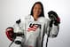 PARK CITY, UT - OCTOBER 02: Ice Hockey player Julie Chu poses for a portrait during the USOC Media Summit ahead of the Sochi 2014 Winter Olympics on October 2, 2013 in Park City, Utah. (Photo by Doug Pensinger/Getty Images)