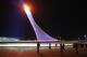 SOCHI, RUSSIA - FEBRUARY 19: People walk past the Olympic flame on Day 12 of the 2014 Sochi Winter Olympics at the Olympic Park on February 19, 2014 in Sochi, Russia. (Photo by Bruce Bennett/Getty Images)