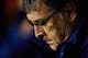 VALENCIA, SPAIN - JANUARY 22: Head coach Gerardo Martino of Barcelona reacts prior to the start the Copa del Rey Quarter Final First Leg match between Levante UD and FC Barcelona at Ciutat de Valencia on January 22, 2014 in Valencia, Spain. (Photo by Ma