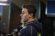 Feb 21, 2014; Indianapolis, IN, USA; Texas A&M Aggies quarterback Johnny Manziel speaks to the media in a press conference during the 2014 NFL Combine at Lucas Oil Stadium. Mandatory Credit: Brian Spurlock-USA TODAY Sports