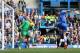LONDON, ENGLAND - FEBRUARY 22: Tim Howard of Everton makes a save from Branislav Ivanovic of Chelsea during the Barclays Premier League match between Chelsea and Everton at Stamford Bridge on February 22, 2014 in London, England. (Photo by Scott Heavey/