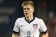 KANSAS CITY, KS - OCTOBER 11: Aron Johannsson #9 of the U.S. Men's National Soccer Team prepares for the next play against Jamaica at Sporting Park on October 11, 2013 in Kansas City, Kansas. (Photo by Kyle Rivas/Getty Images)