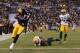 PITTSBURGH - DECEMBER 20: Mike Wallace #17 of the Pittsburgh Steelers runs for a touchdown in the first quarter against the Green Bay Packers during the game on December 20, 2009 at Heinz Field in Pittsburgh, Pennsylvania. (Photo by Jared Wickerham/Gett