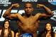 Feb 21, 2014; Las Vegas, NV, USA; UFC Light Heavyweight Daniel Cormier participates in the UFC 170 weigh-in at Mandalay Bay Events Center. Mandatory Credit: Stephen R. Sylvanie-USA TODAY Sports