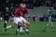 7 Mar 2001: Paul Scholes of Manchester United celebrates scoring with Roy Keane during the match between Panathinaikos and Manchester United in Group A of the UEFA Champions League at the Olympic Stadium, Athens, Greece. Digital Image. Mandatory Credit:L