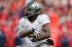 TUCSON, AZ - NOVEMBER 23: Running back De'Anthony Thomas #6 of the Oregon Ducks rushes the football during the college football game against the Arizona Wildcats at Arizona Stadium on November 23, 2013 in Tucson, Arizona. The Wildcats defeated the Ducks