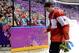 SOCHI, RUSSIA - FEBRUARY 23: Sidney Crosby #87 of Canada leaves the ice with his gold medal following his team's 3-0 victory during the Men's Ice Hockey Gold Medal match against Sweden on Day 16 of the 2014 Sochi Winter Olympics at Bolshoy Ice Dome on Fe