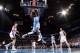 OKLAHOMA CITY, OK - FEBRUARY 23: DeAndre Jordan #6 of the Los Angeles Clippers dunks the ball against the Oklahoma City Thunder during an NBA game on February 23, 2014 at the Chesapeake Energy Arena in Oklahoma City, Oklahoma. NOTE TO USER: User expressly