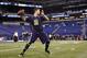 INDIANAPOLIS, IN - FEBRUARY 23: Former Alabama quarterback A.J. McCarron works out during the 2014 NFL Combine at Lucas Oil Stadium on February 23, 2014 in Indianapolis, Indiana. (Photo by Joe Robbins/Getty Images)