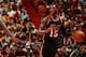 MIAMI, FL - February 23: Mario Chalmers #15 of the Miami Heat looks to pass the ball against the Chicago Bulls at the American Airlines Arena in Miami, Florida on Feb. 3, 2014. NOTE TO USER: User expressly acknowledges and agrees that, by downloading and/