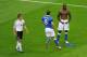 WARSAW, POLAND - JUNE 28: Mario Balotelli (R) of Italy celebrates with team-mate Claudio Marchisio after scoring his team's second goal as Philipp Lahm of Germany shows his dejection during the UEFA EURO 2012 semi final match between Germany and Italy at