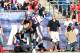 Sep 22, 2013; Foxborough, MA, USA; Tampa Bay Buccaneers wide receiver Mike Williams (19) can't catch a ball while defended by New England Patriots corner back Aqib Talib (31) during the fourth quarter of a game at Gillette Stadium. The Patriots defeated t