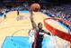 OKLAHOMA CITY, OK - FEBRUARY 20: Dwyane Wade #3 of the Miami Heat dunks against the Oklahoma City Thunder on February 20, 2014 at the Chesapeake Energy Arena in Oklahoma City, Oklahoma. NOTE TO USER: User expressly acknowledges and agrees that, by downloa
