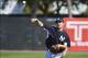 Feb 19, 2014; Tampa, FL, USA; New York Yankees pitcher Masahiro Tanaka (19) throws during spring morning practice at George M. Steinbrenner Field. Mandatory Credit: Tommy Gilligan-USA TODAY Sports
