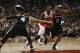 Dec 10, 2013; Toronto, Ontario, CAN; San Antonio Spurs guard-forward Danny Green (4) fouls against Toronto Raptors guard Terrence Ross (31) as he gets by San Antonio Spurs forward Kawhi Leonard (2) at the Air Canada Centre. San Antonio defeated Toronto 11