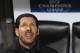 MILAN, ITALY - FEBRUARY 19: Club Atletico de Madrid coach Diego Simeone looks on before the UEFA Champions League Round of 16 match between AC Milan and Club Atletico de Madrid at Stadio Giuseppe Meazza on February 19, 2014 in Milan, Italy. (Photo by Ma