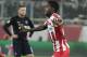 Olympiakos shocked Manchester United to win 2-0 in the Champions League last-16.