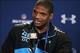 Michael Sam recently participated in the NFL combine.