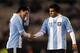 Messi and Tevez never convinced together in international colours.