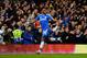 LONDON, ENGLAND - JANUARY 19: Samuel Eto'o of Chelsea celebrates after scoring his team's third goal and completing his hat trick during the Barclays Premier League match between Chelsea and Manchester United at Stamford Bridge on January 19, 2014 in Lon